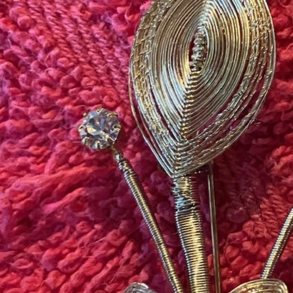 Vintage 1970's Brooch Made in W.Germany - Picture 2 of 4